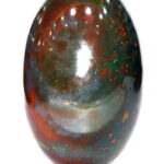 Blood Stone Shivaling - 264 gms