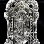 Tirupati Balaji Idol In Pure Sphatik - 1050 gms