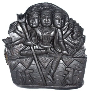 Dattatreya Idol On Natural Shaligram