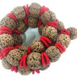 7 Mukhi Rudraksha Kantha - Rare Collector Size