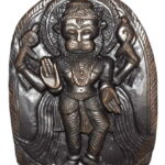 Narsimha Idol on Sudarshan Shaligram
