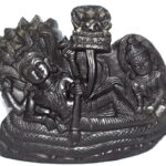 Laxmi Narayan Idol on Golden Sudarshan Shaligram