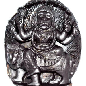 Pratyangira Devi Idols On Natural Shaligram