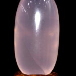Rose Quartz Shivalingam - 29 gms