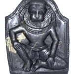 Narasimha Idol On Natural Golden Shaligram