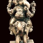 Lord Ganesha Idol In Pure Solid Copper