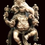 Lord Ganesha Idol In Pure Solid Copper
