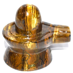 Shivling In Tiger Eye - 71 gm