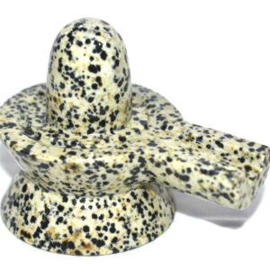 Shivling in Dalmatian Jasper Gemstone - 171 gms