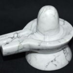 Howlite Shivling - 195 gm
