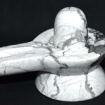 Howlite Shivling - 201 gm
