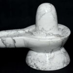 Howlite Shivling - 186 gm
