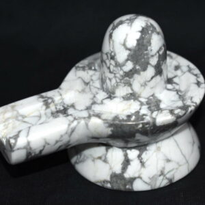 Howlite Shivling - 251 gm