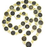 Sudarshan Shaligram Mala In Panchdhatu - 33 Pc