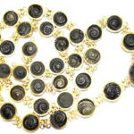 Sudarshan Shaligram Mala In Panchdhatu - 33 Pc