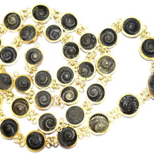 Sudarshan Shaligram Mala In Panchdhatu - 33 Pc