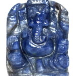 Ganesha In Blue Sapphire - 148.10 carats