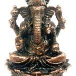 Lord Ganesha Idol in Pure Solid Copper