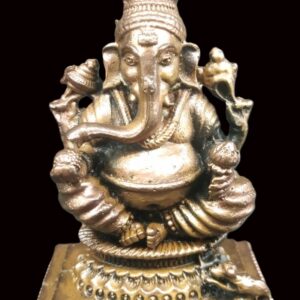 Lord Ganesha Idol In Pure Solid Copper
