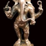 Lord Ganesha Idol In Pure Solid Copper