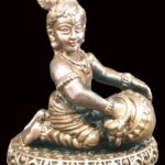 Bal Krishna Idol In Copper