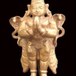 Shesha Idol In Pure Copper