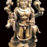 Lord Kaal Bhairav In Solid Copper - 2.5 inches