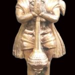 Lord Hanuman In Copper - 2.5 Inches