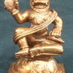 Narsimha Idol In Pure Solid Copper - 2.5 inches