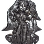 Tulsi Devi Idol on Natural Sudarshan Shaligram
