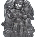 Tulsi Devi Idol on Natural Sudarshan Shaligram