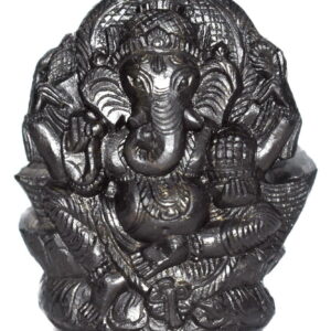 Lord Ganesha Idols on Natural Shaligram