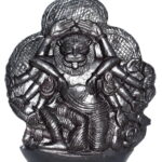 Narsimha Murti on Natural Golden Sudarshan Shaligram