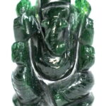 Ganesha Columbian Green Jade - 121 gms
