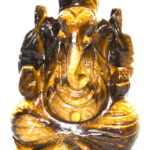 Tiger Eye Ganesha - 177 gms