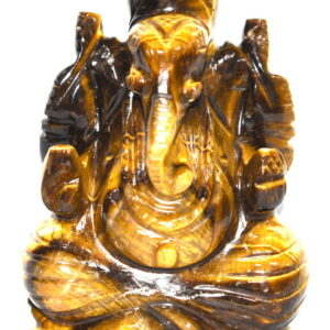 Tiger Eye Ganesha - 177 gms