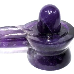 Shivling in Natural Amethyst - 189 gms