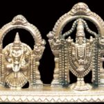 Tirupati Balaji and Padmavati in Copper
