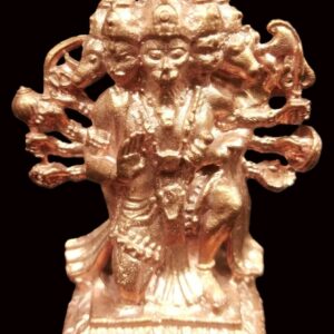 Panchmukhi Hanuman In Pure Solid Copper