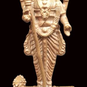 Lord Kartikeya (Subramanya / Murugan) In Pure Copper