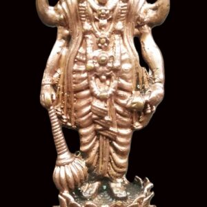 Lord Vishnu / Narayan Idol in Pure Copper - 3 inches