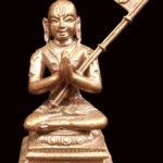 Swami Ramanuja Idol In Pure Solid Copper - 2.5 inches