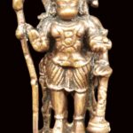 Lord Hanuman In Pure Copper - 1.25 inches