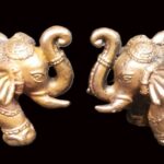 Elephant Pair in Pure Solid Copper - 1 inches