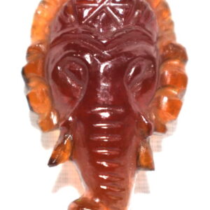 Gomed Ganesha - 19 Carats