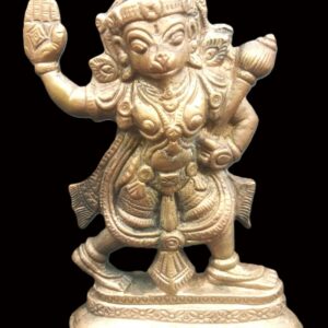 Lord Hanuman In Pure Copper - 4 inches