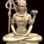 Lord Shiva in Pure Solid Copper - 4.5 inches