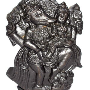 Laxmi Varaha Murti on Natural Sudarshan Shaligram