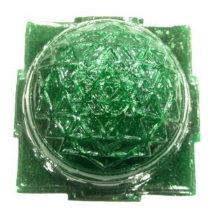 Green Jade Shree Yantra - 475 gms