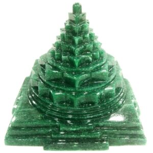 Green Jade Shree Yantra - 1550 gms